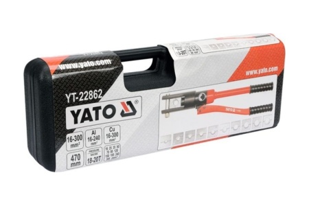 Ручной пресс YATO с цилиндром 16-300 мм YT-22862