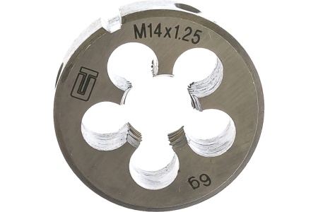 Плашка М14 х 1,25 мм СИБРТЕХ 77035