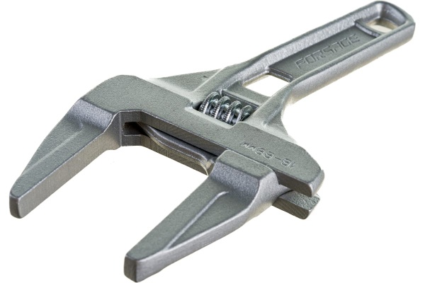 Разводной ключ Forsage алюминиевый, усилием затяжки, 5", 125 мм, захват 16-68 мм F-649205C Разводной ключ Forsage алюминиевый, усилием затяжки, 5", 125 мм, захват 16-68 мм F-649205C