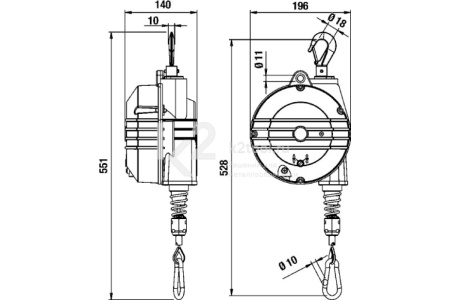 Таль балансир TECNA 9359 100084565