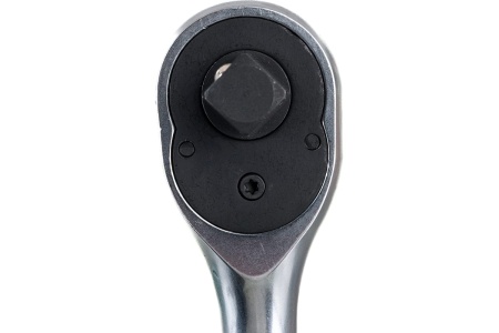 Реверсивная двухсторонняя трещотка с резиновой ручкой 1/4-3/8 ROCKFORCE RF-802321