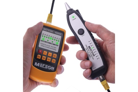 Кабельный тестер-трассоискатель МЕГЕОН 40060 00000005639