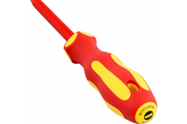 Шлицевая отвертка NORGAU VDE N172- 5,5х125 Slim 067063155