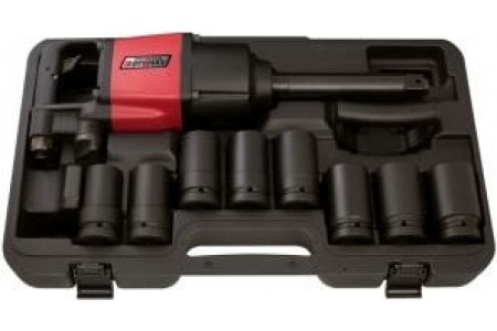 Прямой пневмогайковерт Byemax 210 мм, в наборе с головками BM-47-4072L8K