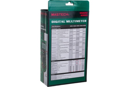 Цифровой автоматический мультиметр MASTECH MS8268 00-00000267