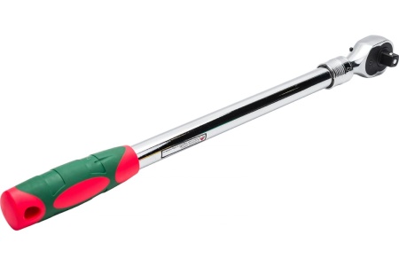 Телескопическая трещотка HANS 460-600 мм, 1/2 с быстрым сбросом, 72 зуба 4102-24GQ