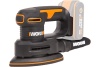 Аккумуляторная виброшлифмашина WORX WX822.9