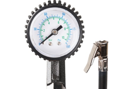 Пистолет для накачки шин Airline с манометром 10 АТМ PRO ATBU043