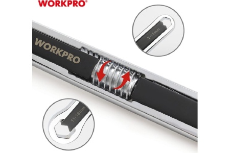Универсальный разводной ключ WORKPRO 5-16 мм WP272017