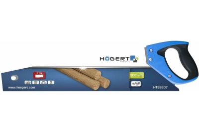 Пила-ножовка HOEGERT TECHNIK 500 мм, 7 TPI HT3S207