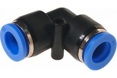 Фитинг угловой для пластиковых трубок (10 мм) ROCKFORCE RF-SPV10
