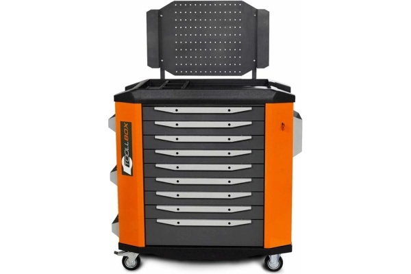 Инструментальная тележка серии premium Toollbox ТВР-9 RAL 2008 Инструментальная тележка серии premium Toollbox ТВР-9 RAL 2008