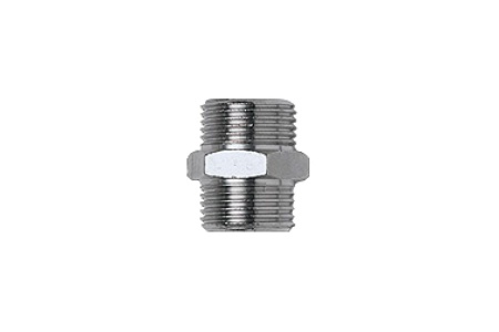 Переходник папа 1/4" - папа 1/4" (блистер) 1221/3 290/5 M1/4*M1/4 GAV 38957