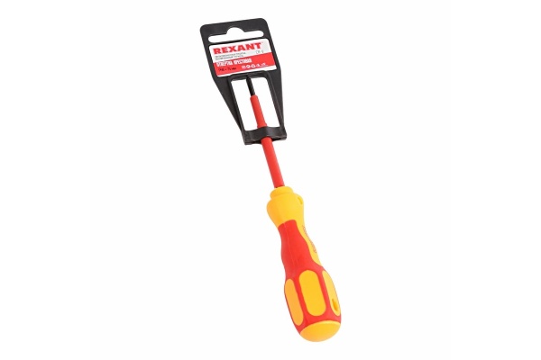 Крестовая отвертка электрика REXANT PH 0х75 мм 12-4715 Крестовая отвертка электрика REXANT PH 0х75 мм 12-4715