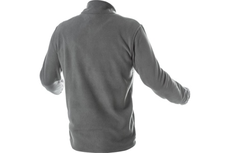 Флисовая толстовка HOEGERT TECHNIK PASADER, темно-серая, р.3XL/58 HT5K382-3XL