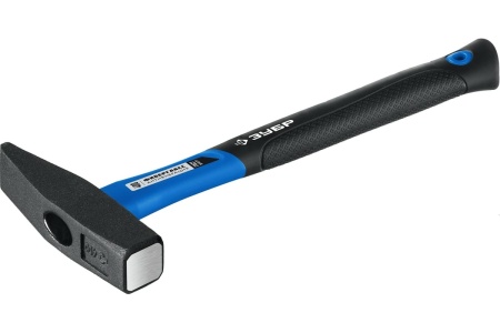 Слесарный молоток ЗУБР 400 г, с фибергласовой рукояткой 20020-04_z01