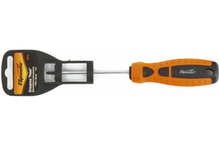 Отвертка Ph0х80мм, CrV, 2-х компонентная рукоятка SPARTA Point 11773 Отвертка Ph0х80мм, CrV, 2-х компонентная рукоятка SPARTA Point 11773