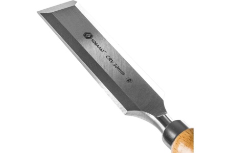 Плоская стамеска 30 х 140 мм, CR-V КОБАЛЬТ 245-824