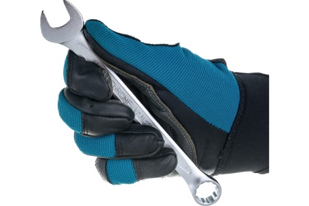 Комбинированный ключ HOEGERT TECHNIK 15 мм, сталь CrV, DIN 3113 HT1W415