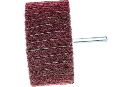 Щетка лепестковая комбинированная ROXTOP на шпинделе (80х40х6 мм; Р180+Fine) RoxelPro 135859