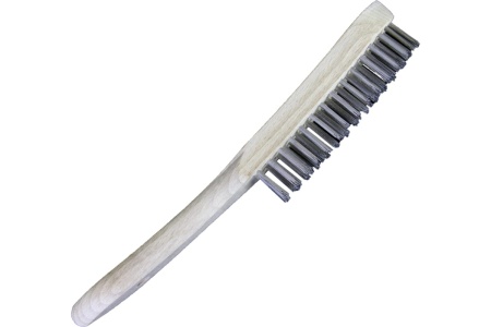 Ручная щетка OSBORN 5 рядов, 295x145, ворс прямая сталь 0,35 152.135-0001