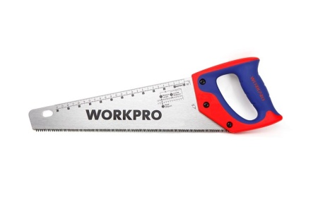 Ручная пила 560 мм с трехсторонней заточкой зуба 7TP WORKPRO W016035