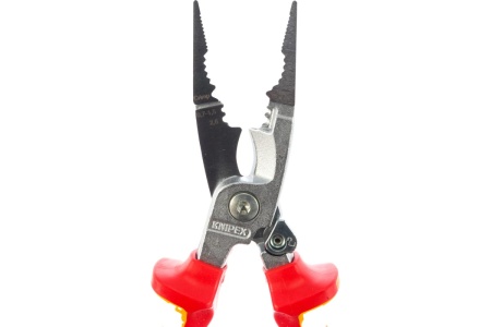 Электромонтажные клещи со страховочным креплением KNIPEX 200 mm KN-1396200T