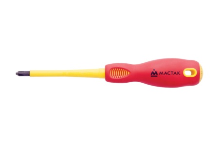 Крестовая отвёртка МАСТАК Phillips 1х80 мм 041-01080EH
