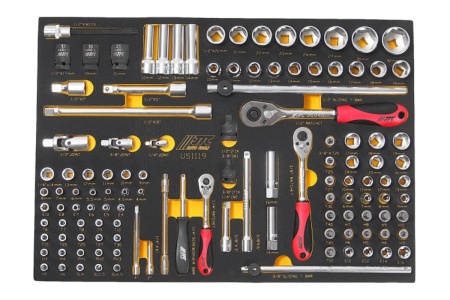 Универсальный набор инструмента в ложементе 119шт JTC-US1119
