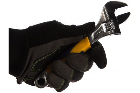 Разводной ключ с двухкомпонентной рукояткой KRAFT 200мм KT 700589