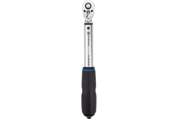 Динамометрический бесшкальный ключ NORGAU NTW21-025PR 1/4", 2-25 Нм, с поверкой 051112025/П