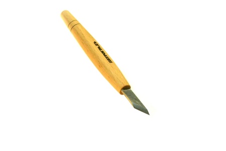 Резчицкая стамеска, косая, 12мм, левая Петроградъ РК М00013984