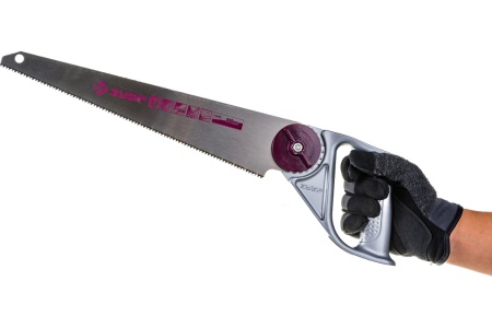 Универсальная ножовка ЗУБР по дереву, со сменным полотном, шаг 3,5мм, 330мм 4-15178