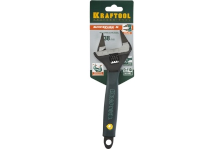 Разводной ключ KRAFTOOL SlimWide-S 200 / 38 мм 27263-20