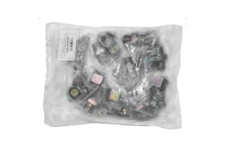 Фитинг металлический зажимной прямой (10 шт; М16х1.5 мм; 12 мм) ДАЛИ-авто DA-02436