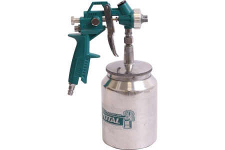 Краскораспылитель с нижним бачком TOTAL сопло 1.5 мм TAT11001