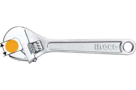 Разводной ключ INGCO 450 мм HADW131182
