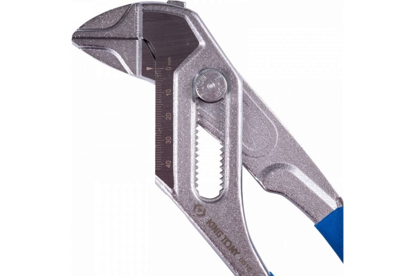 Переставной захват-ключ KING TONY 266 мм, 0-42 мм, быстрозажимной механизм 6518-10C