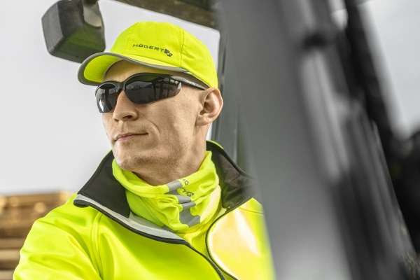 Защитные очки HOEGERT TECHNIK MAINZ темные, универсальный размер HT5K007
