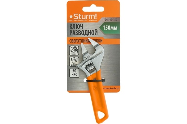 Разводной ключ Sturm 1045-19-150 Разводной ключ Sturm 1045-19-150