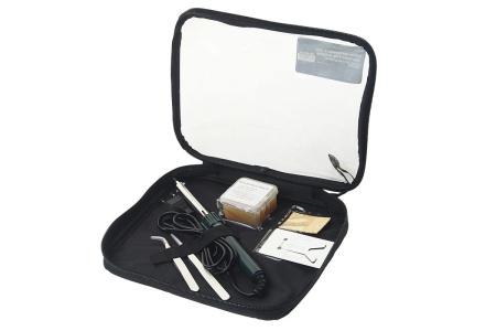 Электрические паяльник ROCKFORCE с набором инструментов и аксессуаров, 6 предметов в сумке RF-8272-6