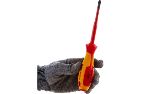 Тонкая отвёртка KNIPEX PlusMinus Pozidriv, 212мм KN-982502SLS