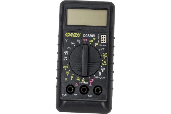 Цифровой мультиметр ФАZА DG830B 5008748