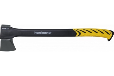 Кованый топор-колун Hanskonner 870 г, фибергласовая рукоятка с TPE, PTFE покрытие HK1015-01-FB0870