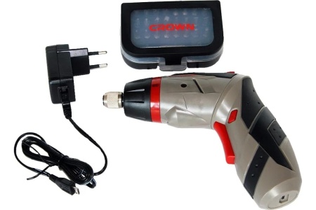 Аккумуляторный шуруповерт Crown CT22025