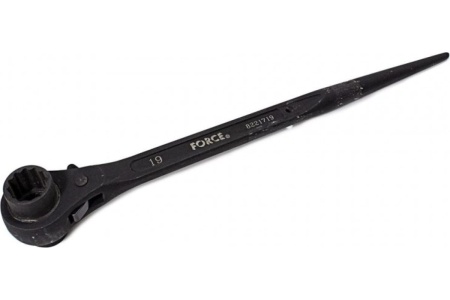 Трещоточный ступичный ключ Forsage усиленный, 17x19 мм F-8221719 Трещоточный ступичный ключ Forsage усиленный, 17x19 мм F-8221719