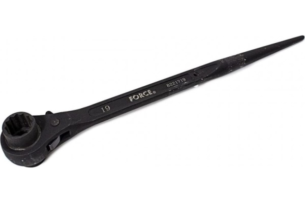 Трещоточный ступичный ключ Forsage усиленный, 17x19 мм F-8221719 Трещоточный ступичный ключ Forsage усиленный, 17x19 мм F-8221719