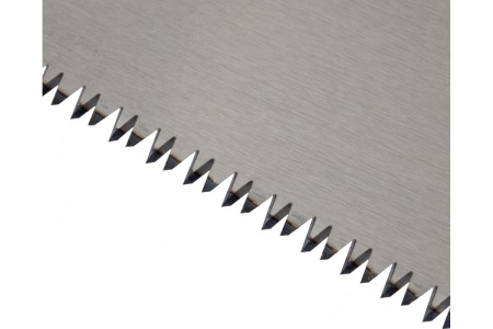 Ножовка по дереву Denzel, 400 мм, 11 TPI, зуб 3D, двухкомпонентная рукоятка 24146