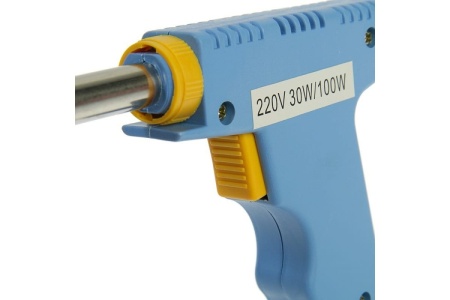 Паяльник-пистолет с регулировкой мощности TUNDRA 30-100Вт, 220В 1026065
