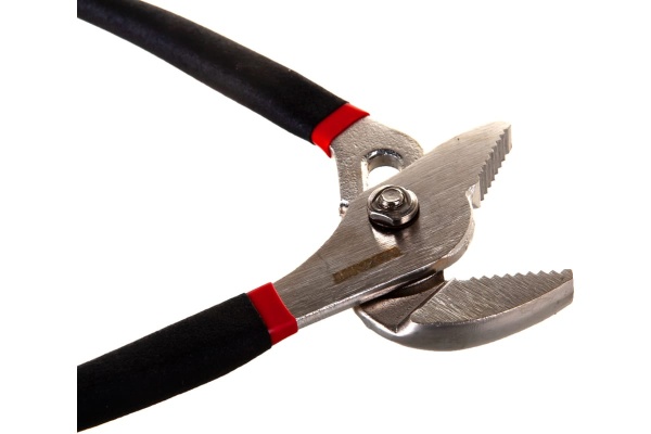 Переставные клещи REXANT 200 мм никелированные, обливные рукоятки 12-4634